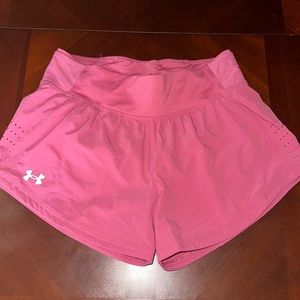 NWT Under Armour pink athletic shorts